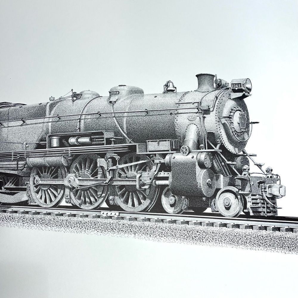 Pennsylvania Railroad #1361 Train Prints - Picture 3 of 5